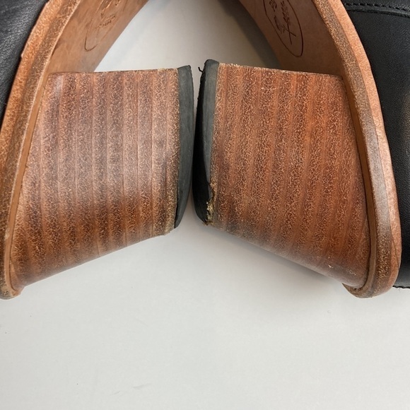 Poppy Barley The Two Point Genuine Leather Ankle Boot Sz 6.5 Elevated Basic - Picture 11 of 16